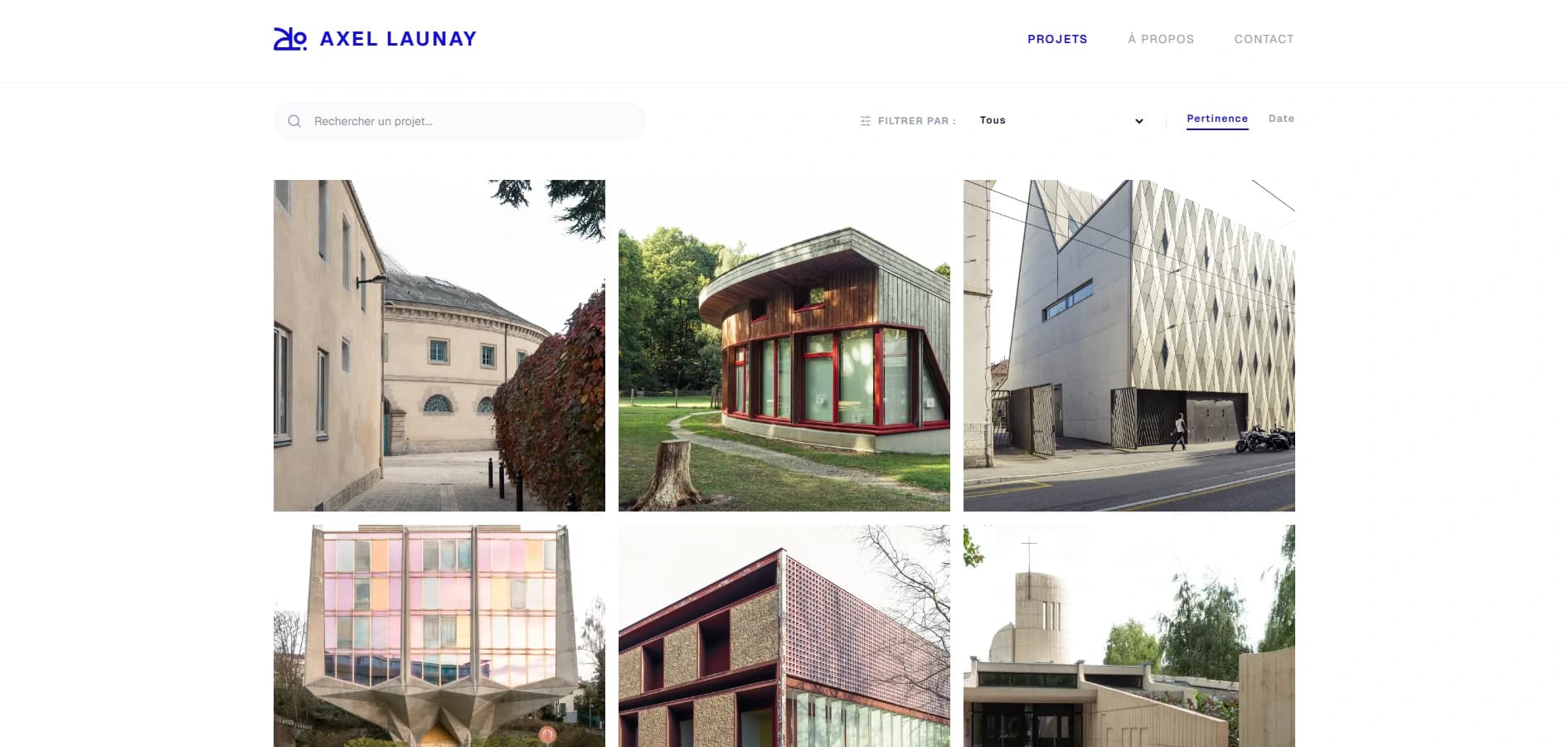 Portfolio d'un photographe d'architecture